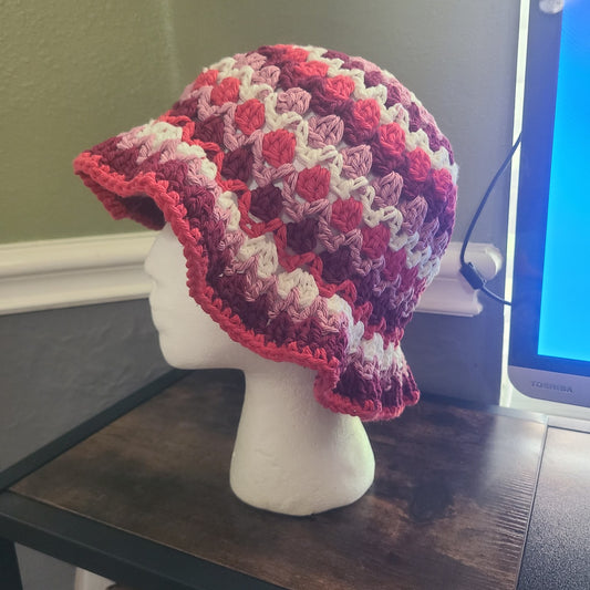 Kelp Bucket Granny Style Sun Hat | Cotton or Acrylic - Customizable