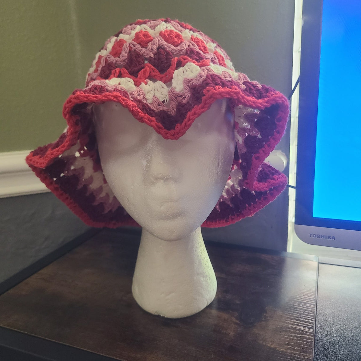 Kelp Bucket Granny Style Sun Hat | Cotton or Acrylic - Customizable
