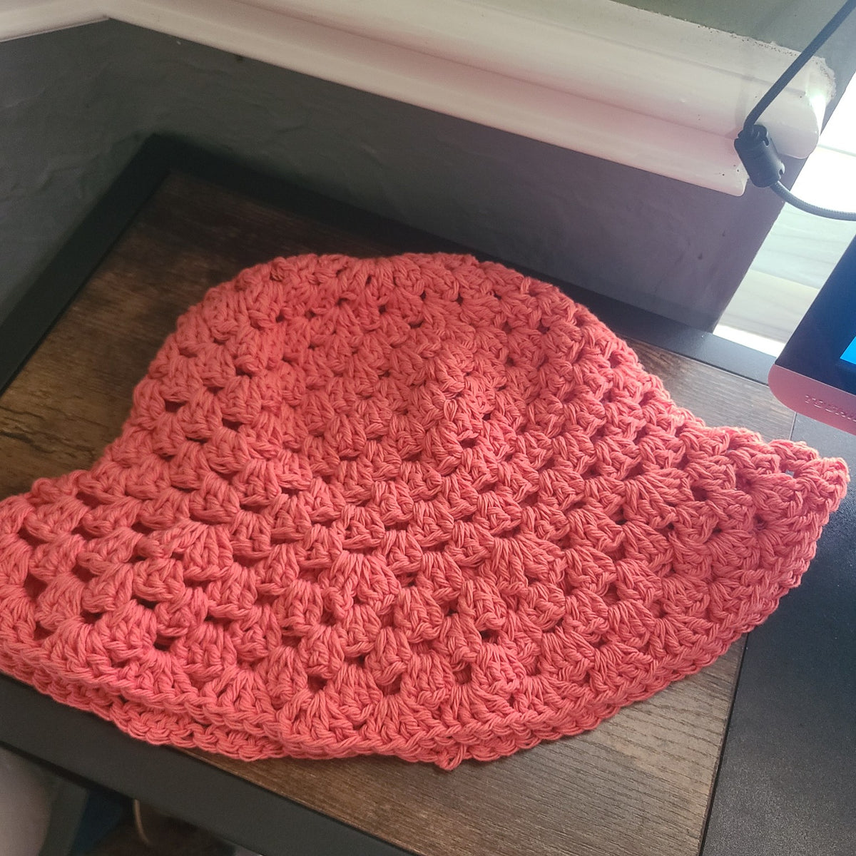 Handmade Crochet Granny Sun Hat | Cotton or Acrylic - Customizable