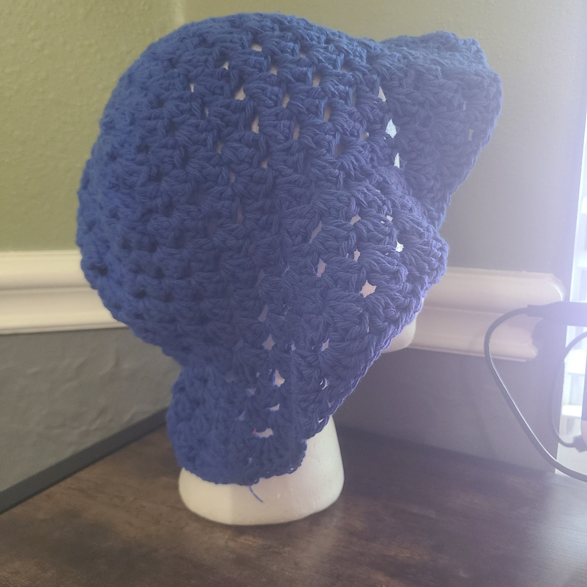 Handmade Crochet Granny Sun Hat | Cotton or Acrylic - Customizable
