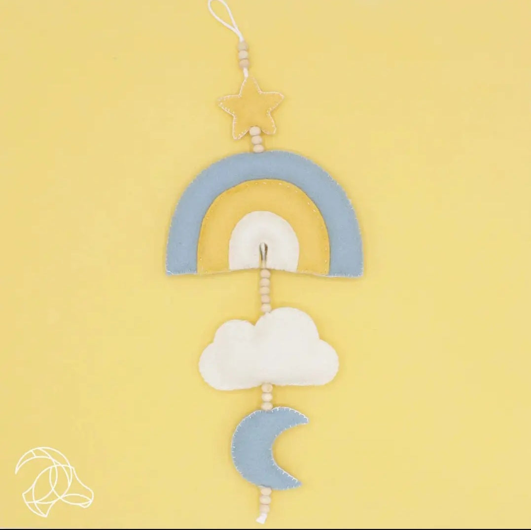 Baby Gift Wallhanging Beginner Felt