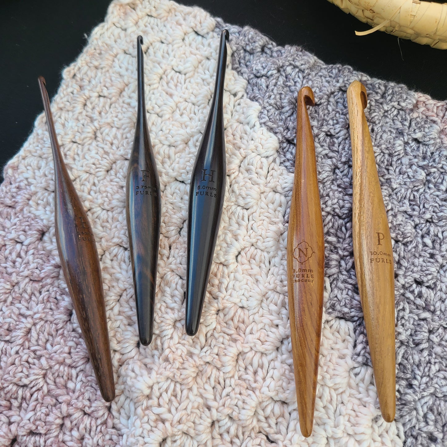 Furls Wood Crochet Hooks