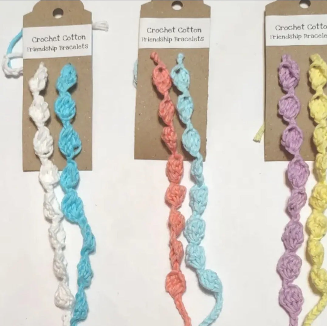 Spiralled Friendship Bracelets