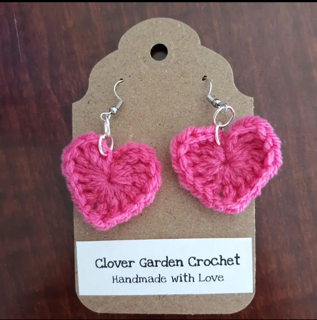 Heart Drop Earrings