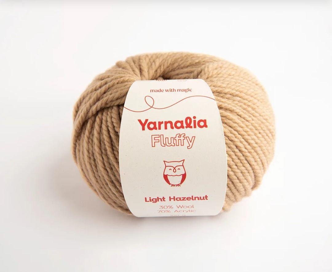Yarnalia Fluffy Chunky Merino Blend Yarn