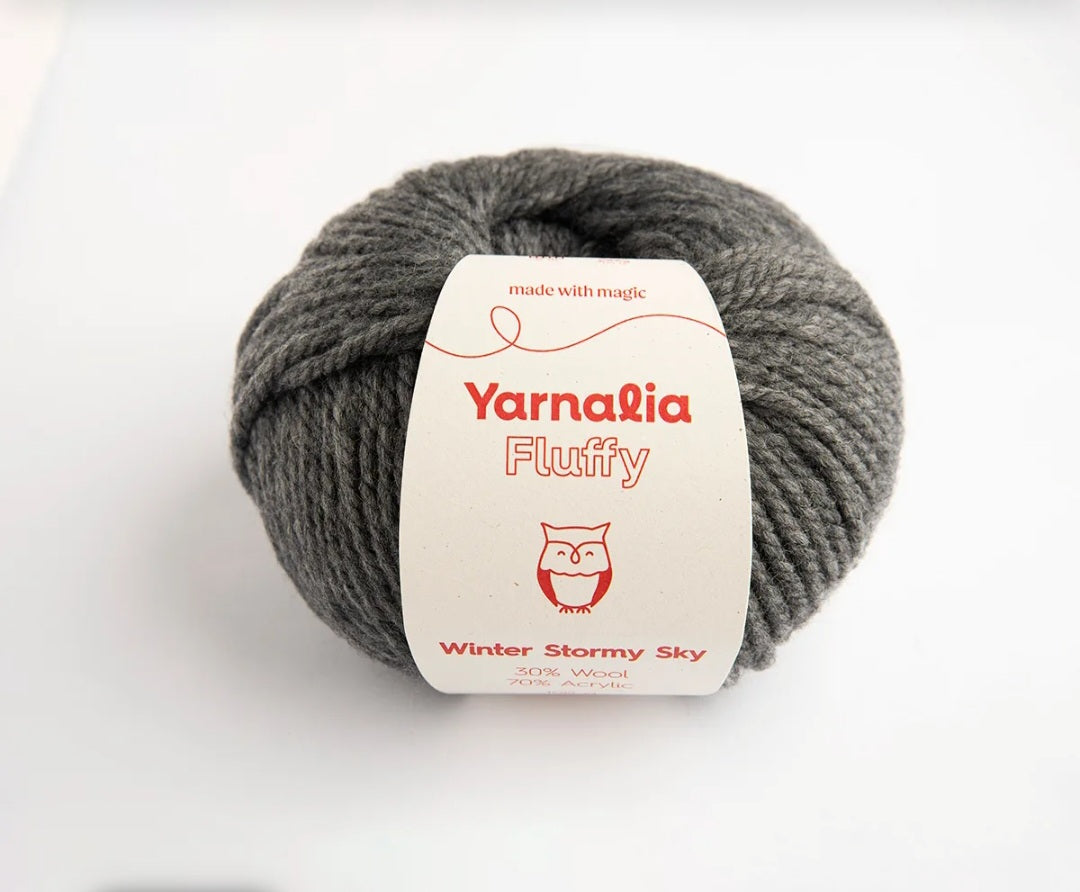 Yarnalia Fluffy Chunky Merino Blend Yarn