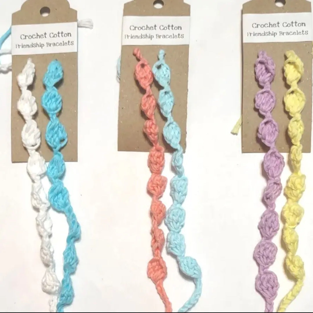 Spiralled Friendship Bracelets