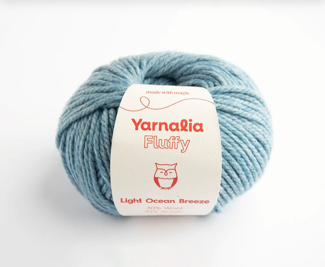 Yarnalia Fluffy Chunky Merino Blend Yarn