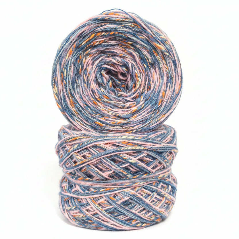 CY Reclaimed Yarn – Upcycled Fiber, One-of-a-Kind Colorways Cotton / Cotton Blends