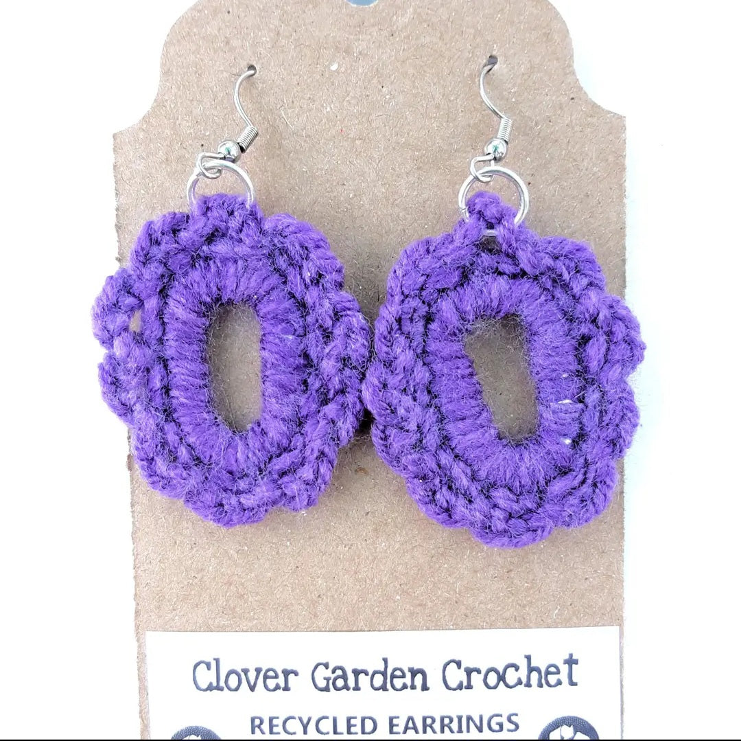 Boho Style Cabochon Earrings
