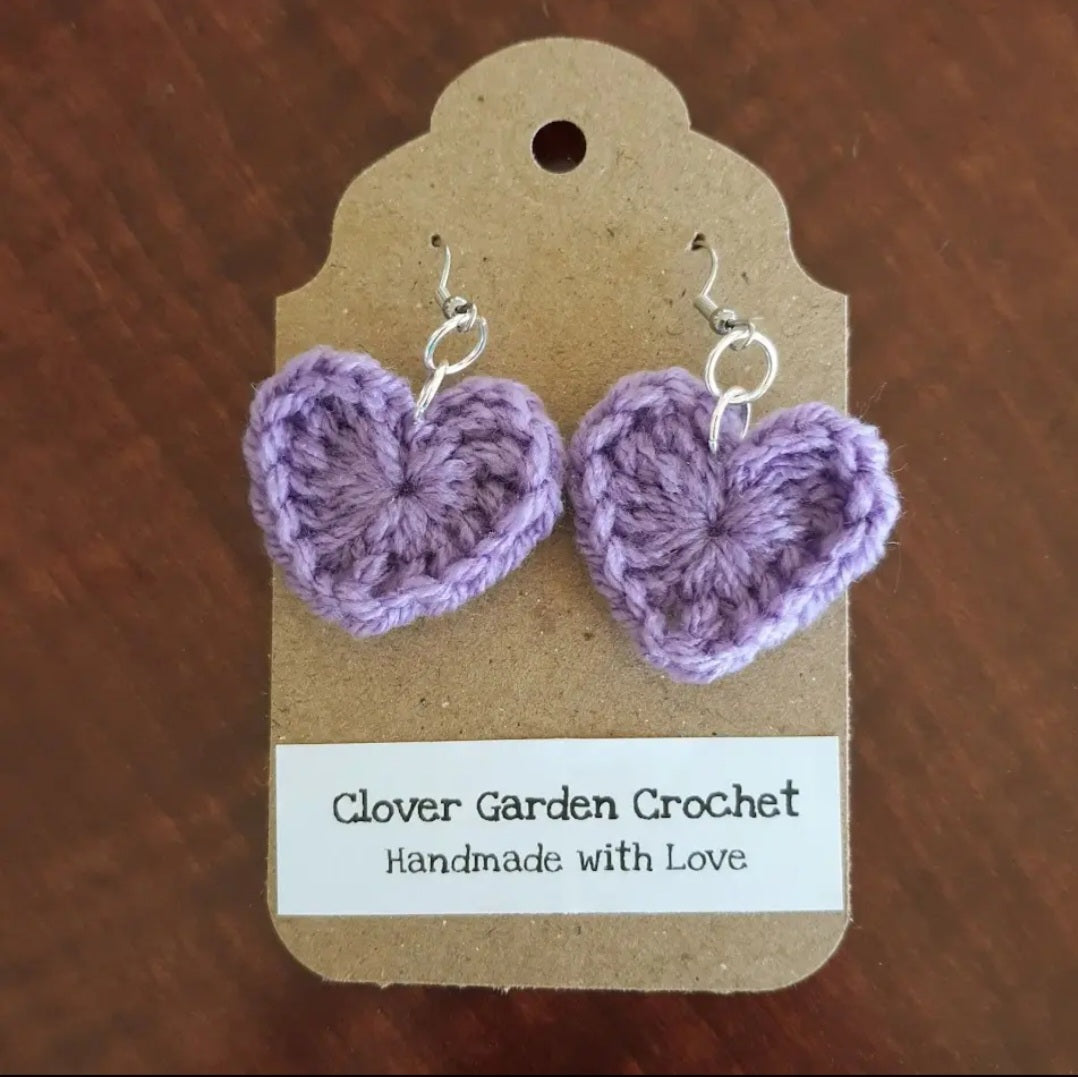 Heart Drop Earrings