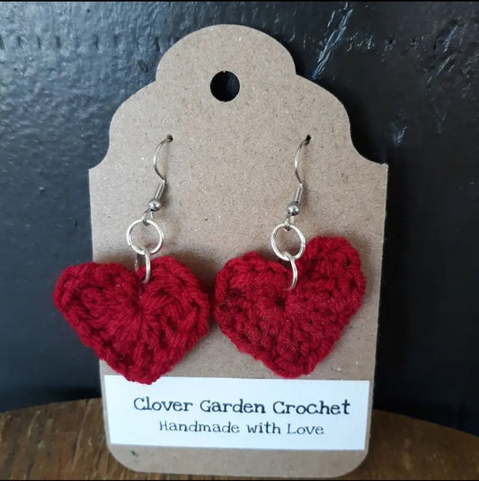 Heart Drop Earrings