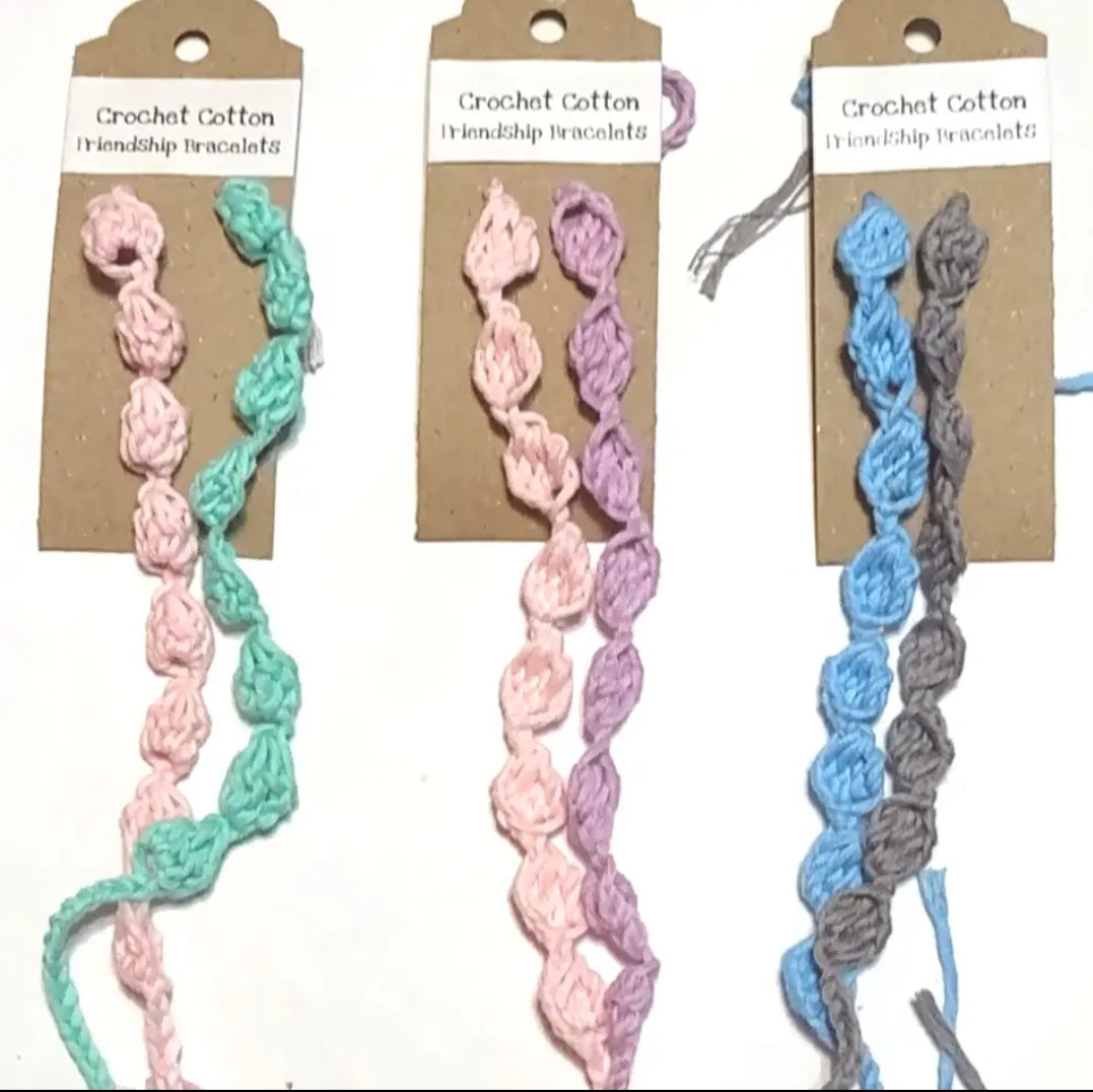Spiralled Friendship Bracelets