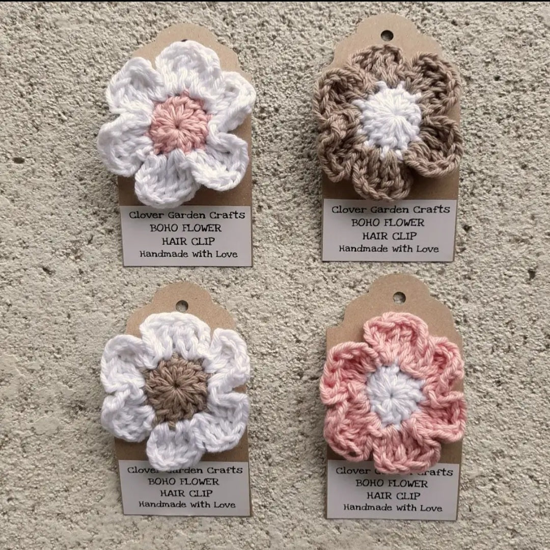 Boho Flower Hairclip