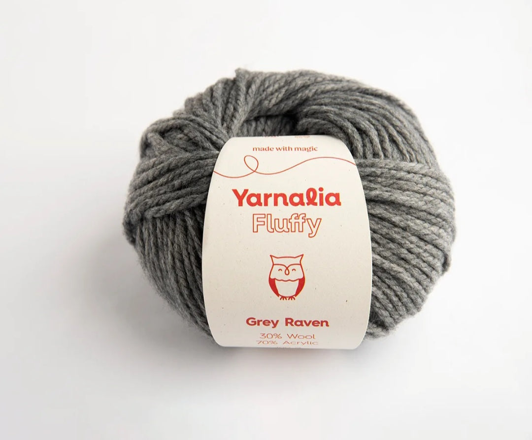 Yarnalia Fluffy Chunky Merino Blend Yarn
