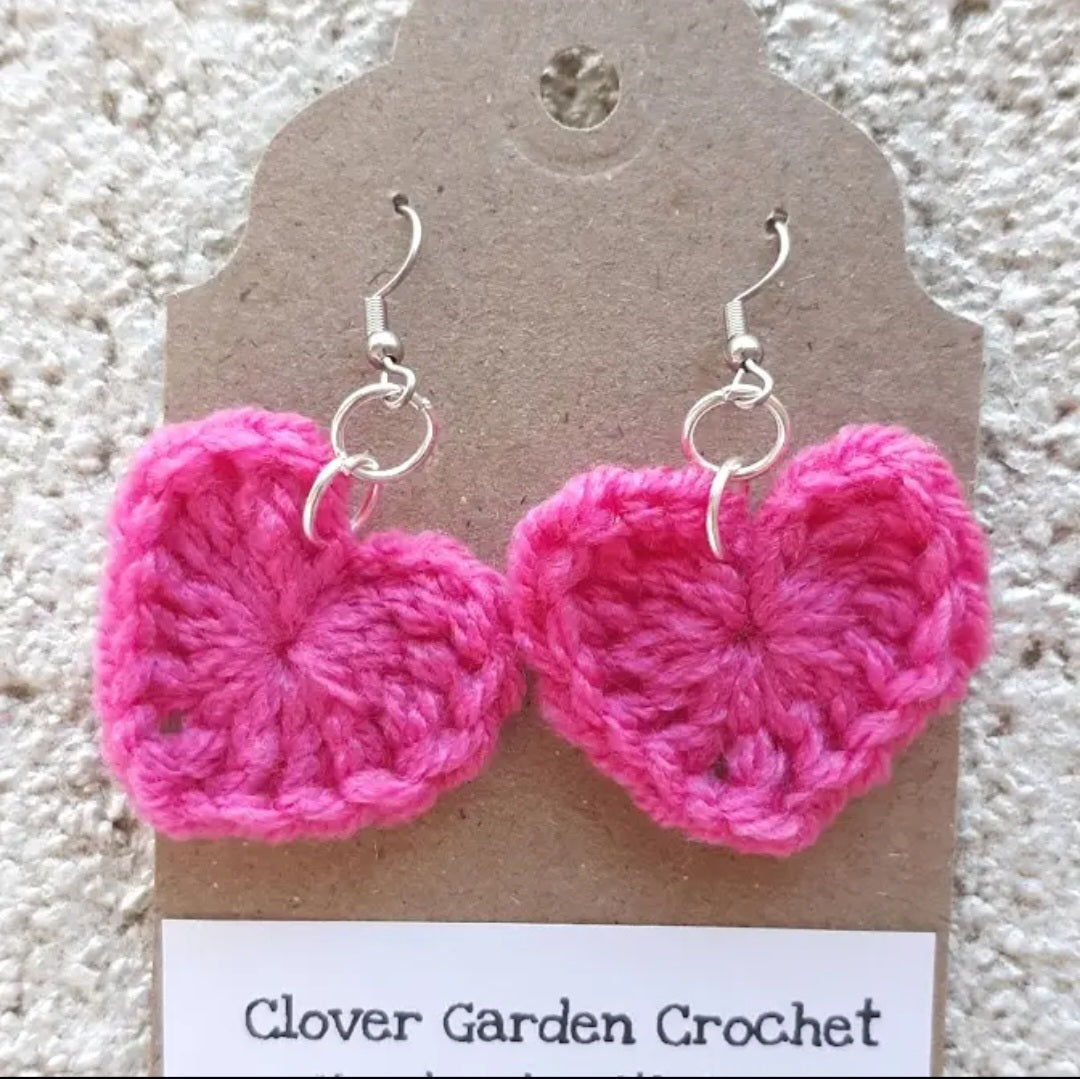 Heart Drop Earrings