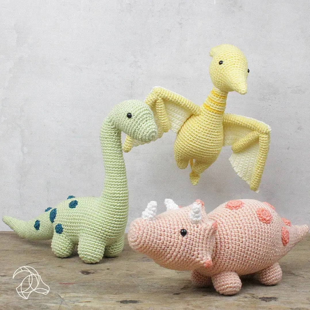 Advanced Crochet Kit - Dinosaur