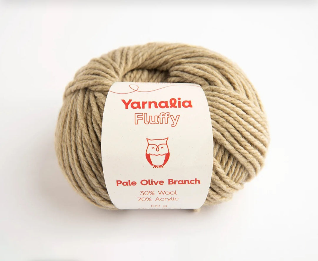 Yarnalia Fluffy Chunky Merino Blend Yarn