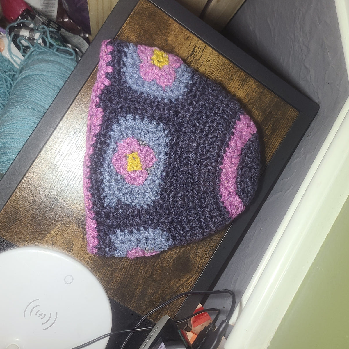 Granny Square Cloche Hat | Acrylic Blend