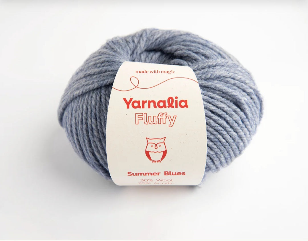 Yarnalia Fluffy Chunky Merino Blend Yarn