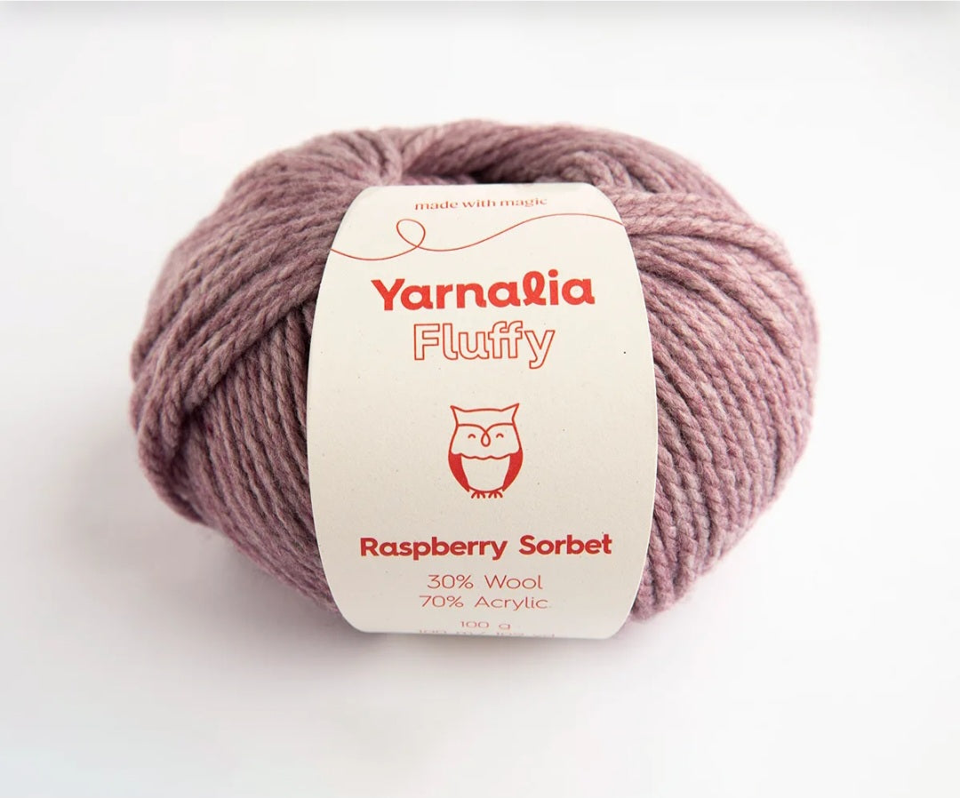 Yarnalia Fluffy Chunky Merino Blend Yarn